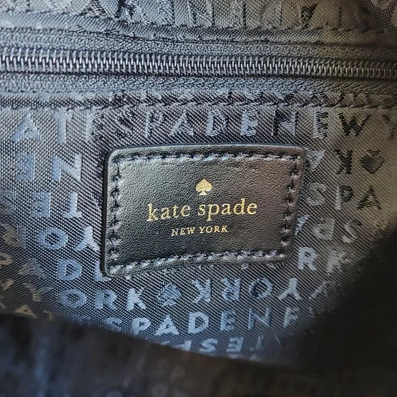 Kate Spade Grant Street Juno grainy vinyl leather trim mini tote. - Picture 10 of 15